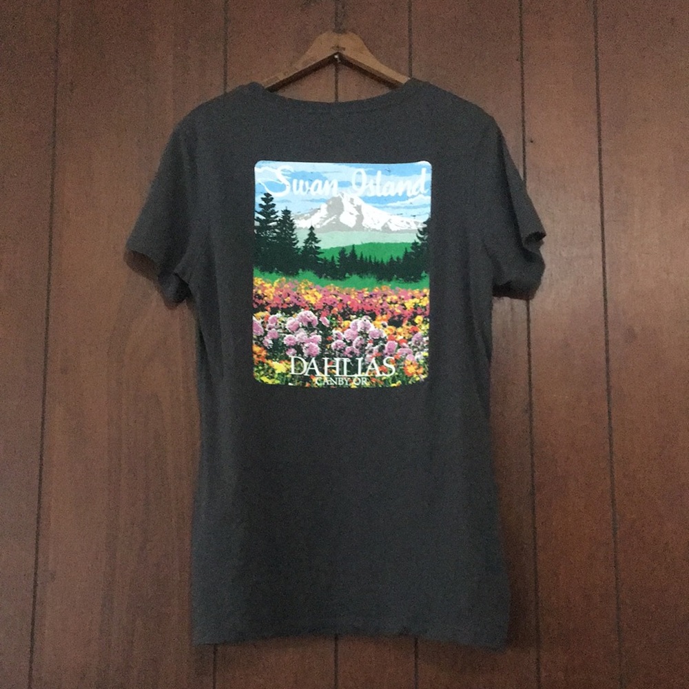 Swan Island Dhalias Canby, Oregon Garden Shirt